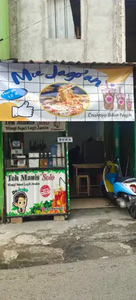 Dicari penjaga dan penjual teh solo dan mie ayam SEGERA Joglo Baru