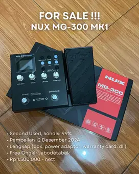 NUX MG300 MK1 GUITAR EFFECT