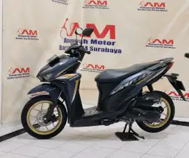 Honda Vario 125 Iss tahun 2021 warna biru doff