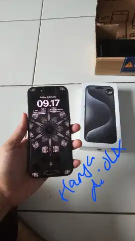 DIJUAL IPHONE 15PRO 256GB