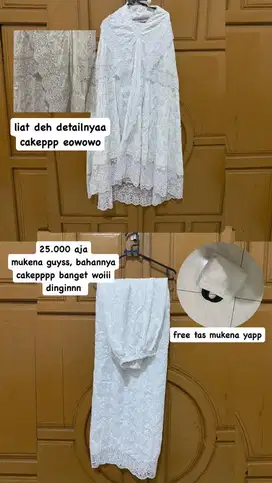 mukena baru, murah