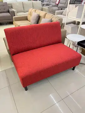 Sofa Fabric Minimalis merah