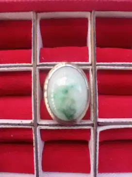 Cincin Giok Birma berkualitas