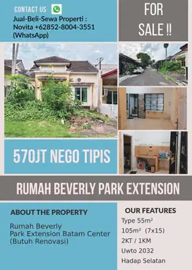 Rumah Beverly Park Extension Batam Center