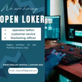 Open lowongan kerja