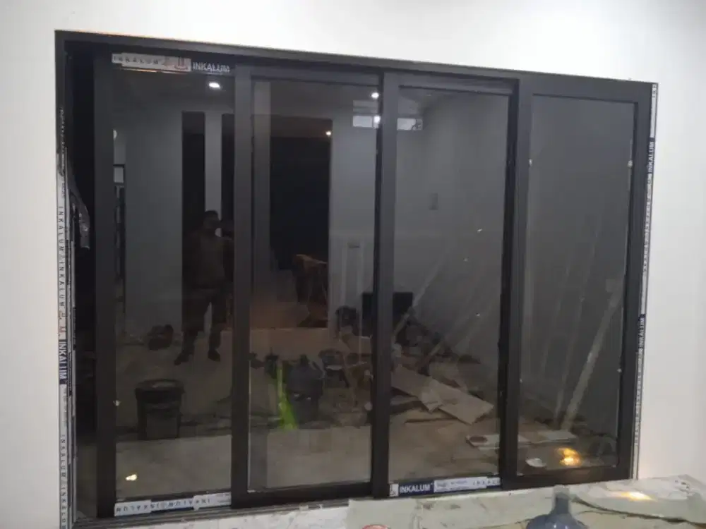 jual dan pasang kusen, jendela pintu aluminum