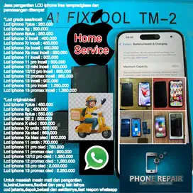 Lcd Iphone 7/8/X/11/12 Home Service