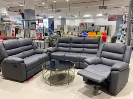 Sofa Set recliner ruang tamu diskon 50%