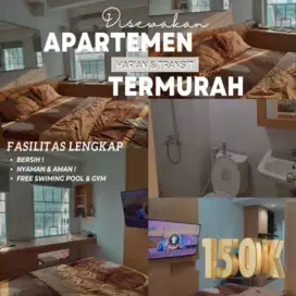 Sewa apartemen Bekasi Patraland Urbano Harian Termurah