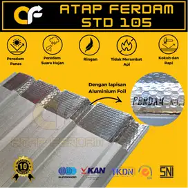 ATAP SPANDEK ANTI PANAS ALUMINIUM FOIL - PEREDAM PANAS FERDAM