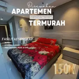 Sewa apartemen Jakarta Selatan Kalibata City Harian termurah