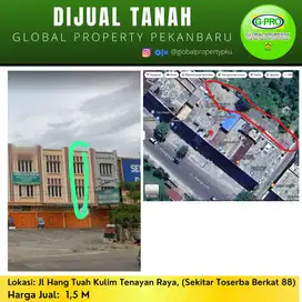 Dijual Ruko Daerah Kota Hangtuah Pekanbaru, Siap Usaha