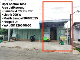 Oper Kontrak Kios Area Jatikuwung Gondangrejo, Dekat Ndalem Kopi