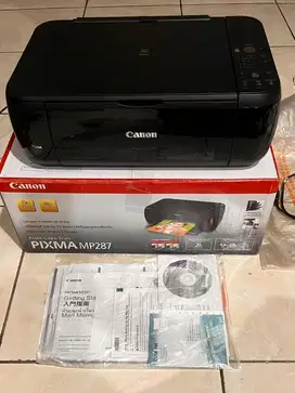 Printer Scanner Canon Pixma MP287 kosongan