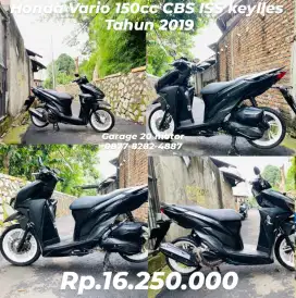 Honda Vario 150cc Cbs Iss Keylles Tahun 2019