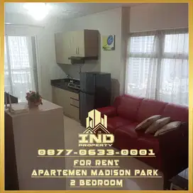 Disewakan Murah Apartemen Madison Park 2Bedroom Furnish Rapi, Bersih