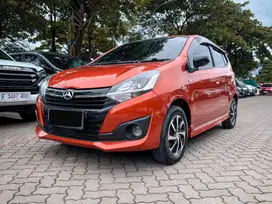 DAIHATSU AYLA X 1.2 AT MATIC 2019 ORANGE KM 33RB