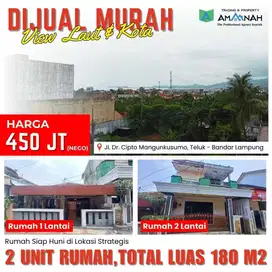 DIJUAL 2 RUMAH 450 JUTA DI TELUK SARIJO