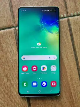 Samsung S10 plus dual sim 8/128 ex resmi SEIN mulus normal