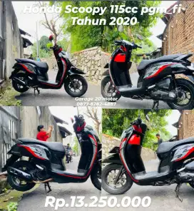 Honda Scoopy 115cc Pgm Fi Tahun 2020