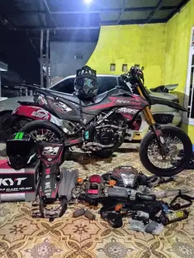 Motor bekas klx 150cc