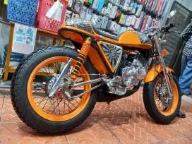 MOTOR CUSTOM CAFE RACER CAFERACER ANTIK KLASIK MODIFIKASI SATRIA LUMBA