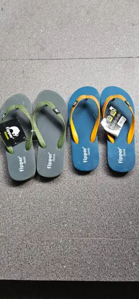 2 pc sandal fipper masih baru gress