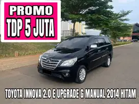 TOYOTA INNOVA 2.0 E UPGRADE G MANUAL 2014 HITAM