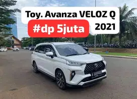 Toyota Avanza VELOZ Q at 2021 putih (#dp 5juta)