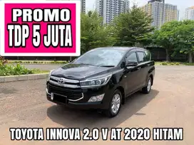 TOYOTA INNOVA V 2.0 AT 2020 HITAM PROMO DP MINIM