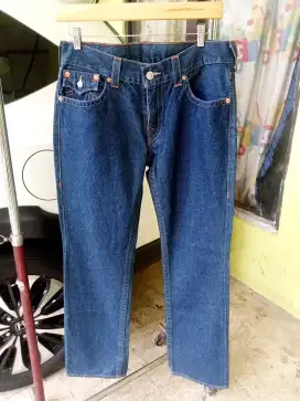 True Religion Blue Jeans Made in Mexico