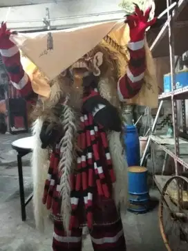 Kostum leak rangda bali asli kulit