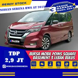 [Dp 2,9 Jt] Nissan Serena HWS AT 2019 Merah Hitam No Pol Ganjil