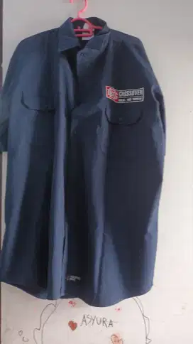 Jual kemeja crossover size XL ld 115 cm panjang 75 cm