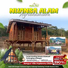 DIJUAL TANAH VILLA KEBUN DI BOGOR PALING MURAH