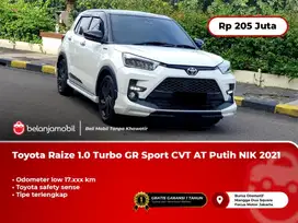 [ KM 17RB ] Toyota Raize 1.0 Turbo GR Sport CVT TSS AT Putih 2021/2022