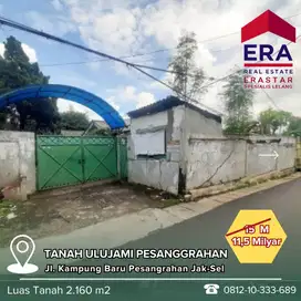 Tanah/ Kavling Kampung Baru Ulujami Pesanggrahan Jakarta Selatan