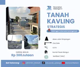 Tanah Dijual Murah dekat kota solo dan Kec Nguter Shm