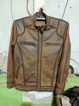 Jaket pria kulit asli garut