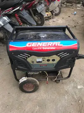 Jual Mesin Genset General 5000WATT Kondisi Mulus Termurah