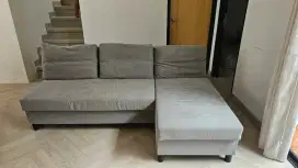 Dijual sofa Bed L IKEA