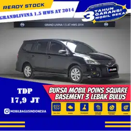 [Dp 17,9 Jt] Nissan Grand Livina 1.5 Highway Star MPV AT 2014 Hitam