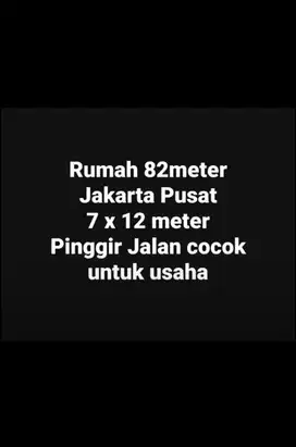 RUMAH PERCETAKAN NEGARA 82m²