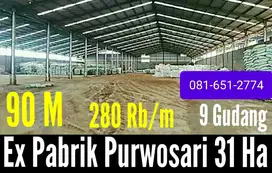 Pabrik di Purwosari Pasuruan