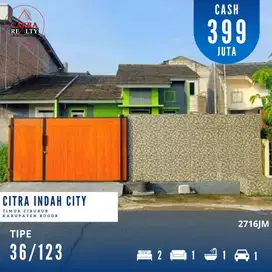 Dijual rumah depan masjid dicitra indah city bogor siap huni