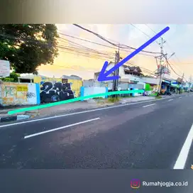 tanah istimewa jalan besar timoho cocok usaha ruko