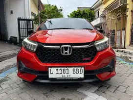 HONDA NEW BRIO 1.2 RS KEYLESS FACELIFT 2024 MATIC LOW KM 6 rb DP MINIM