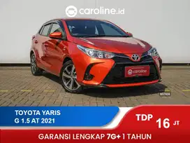 Yaris G Matic 2021