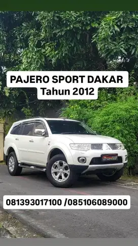 NEW PAJERO SPORT DAKAR 
Tahun : 2012 ,KM 90 ribuan