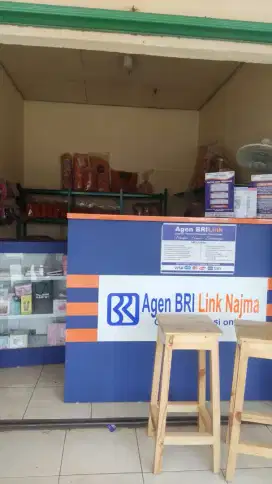 JUAL MEJA BRILINK + ETALASE BONUS 2 KURSI